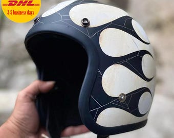 Vintage 70s Bell Moto Star Motorcycle Helmet White 7 3/8 59cm - Etsy New  Zealand
