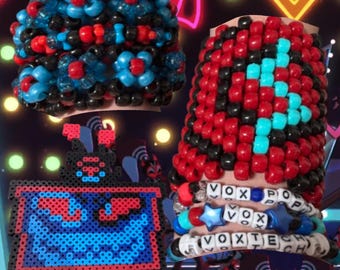 Zestaw Kandi inspirowany Hazbin Hotel Vox!