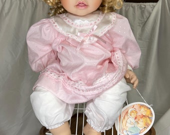 Hand crafted 20 Inch Baby Doll, Heritage Mint Sweet & Innocent Collection
