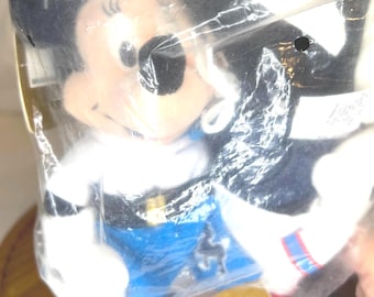 Vintage Disney Store, Sock Hop, Mickey & Minnie Bean Bag Plüschset, Versiegelte Tasche, Thema 1950er Jahre,