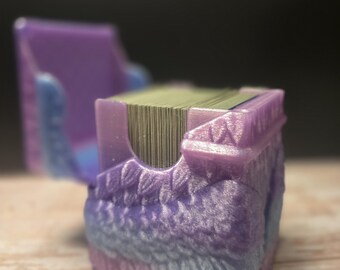 Angelic Themed EDH Deck Box – 3D Printed PLA Case for 100 Sleeved Cards