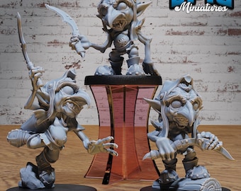Red Cap Fey Dungeons and Dragons Pathfinder Wargaming TTRPG Miniature 28MM or 32MM Scale