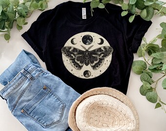 Mystic Moth T-shirt, Mystical, Nature, Hidden gem T-shirt