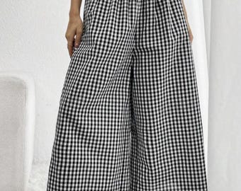 Culottes Sewing Pattern | Oversize Pants | Wide Leg Trousers | Beginners Friendly PDF Pattern | English Tutorial | Free Sewing Planner #02