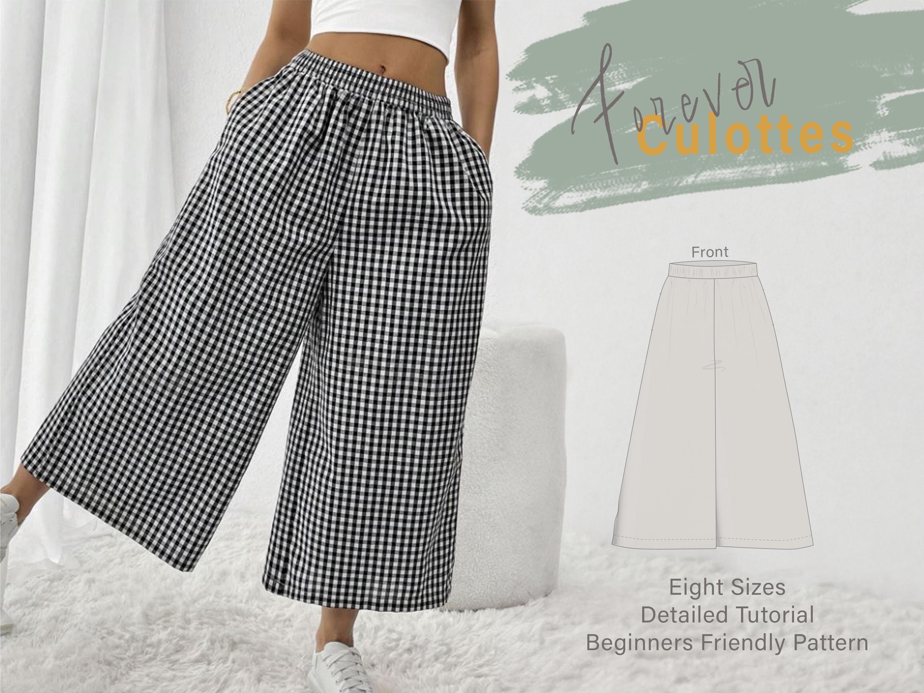 Gingham Ruffle Pants Etsy Canada