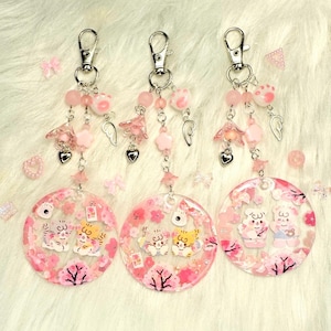 CLEARANCE Handmade cute deco keychains