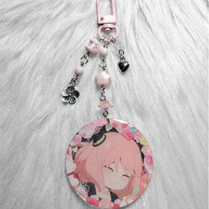 Handmade Spy Family Anya keychain