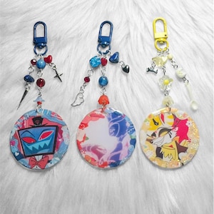 Handmade Helluvaverse keychains