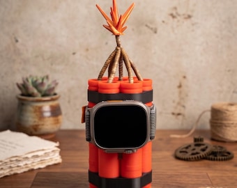 TNT Apple Watch Charging Dock - Inspired Clock Bomb