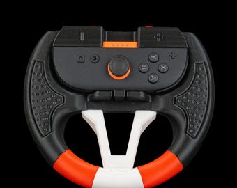 Switch 2 Steering Controller - Turn JoyCons into a Steering - Ergonomic