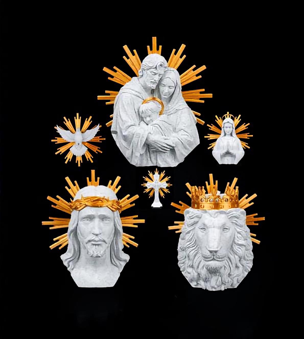 Christian Icons – Wall / Table Decor – Faith-inspired Religious Display ...