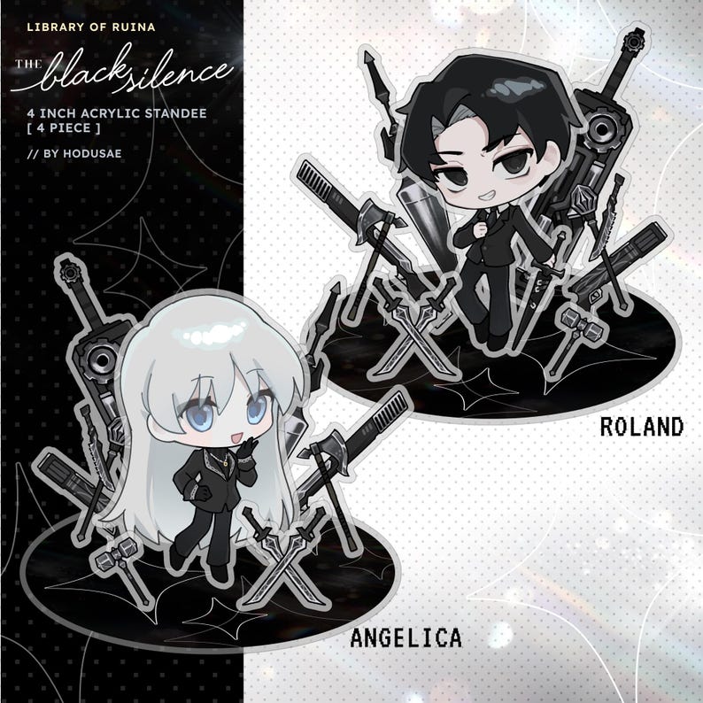 Stylized Mount Roland Roland / Angelica - Black Silence 4