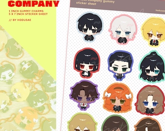Limbus Company - Gummy Sticker Sheet
