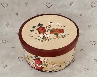 Vintage Handmade Herbs Storage Boxes