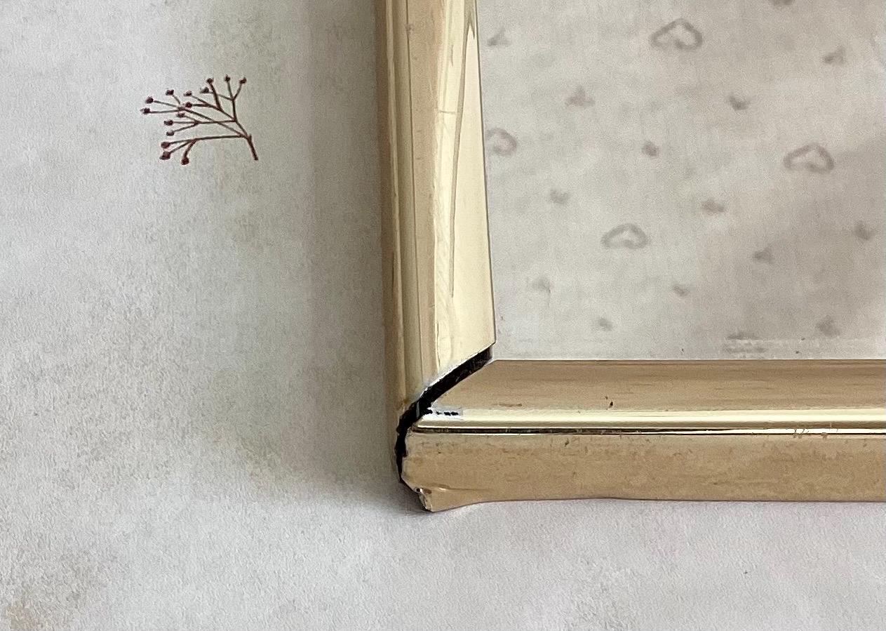 wall mirror / 昭和レトロ Retro Wall Decorative Art Mirror Bathroom Mirror