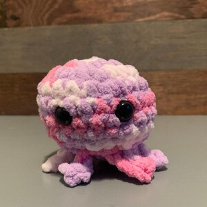 Crochet plush octopus