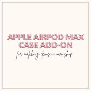 AirPods Max Cover Floral Hard Plastic Protective Case Cute Unique Colourful Fun Air Pods Max Headphones - ADD-ON