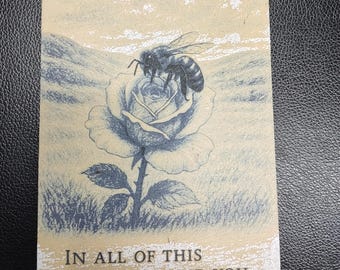 In All of This, I Still Found You – HueForge Art Print - Rose