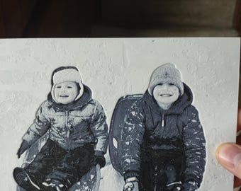 Customizable Monochrome Art | Hueforge Grayscale | Personalized