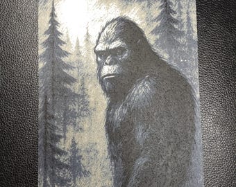 Bigfoot over the shoulder picture