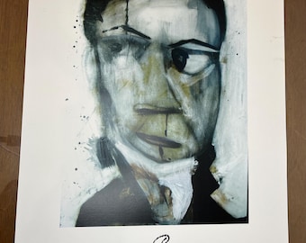 Beethoven Festival 2011, Rare Abstract Portrait Chicago Urban Art Society Print