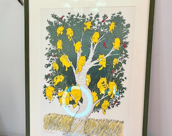 Jay Ryan "Intercontinental" 2007, Second Edition, Hand Made Screen Print, Signed & Numbered 241/280