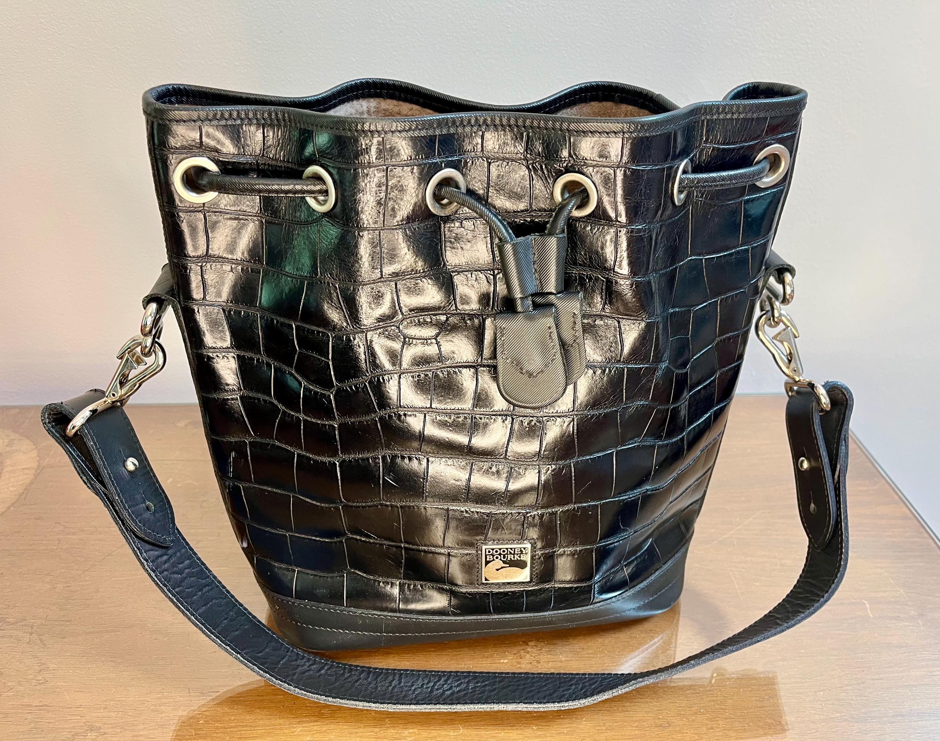 Dooney Bourke Drawstring Bucket Bag