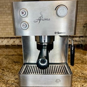 Saeco Aroma Espresso Machine SIN-015XN, 2011, Stainless Steel Tested-Working