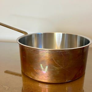 スイスSpring社　CULINOX　銅製ソースパン　19cm スイスSpring社 CULINOX 銅製ソースパン 19cm スイスSpring社 CULINOX