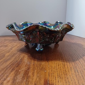 Fenton Glass Butterfly Green - Etsy