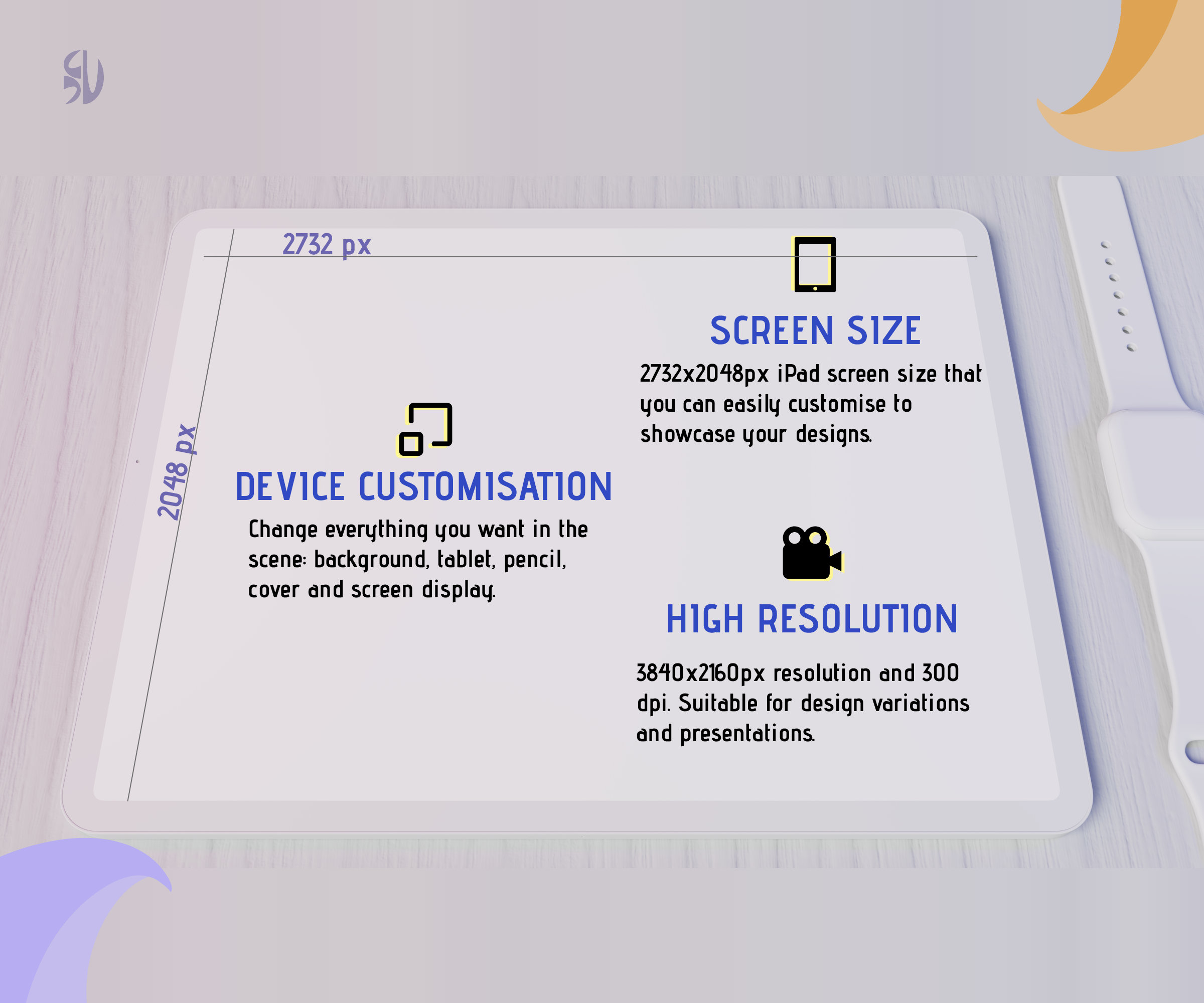 IPad Mockup Template Designs - Show UI Designs - Google Slide ...