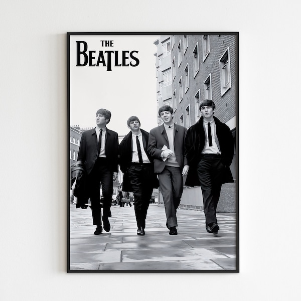 The Beatles Poster, The Beatles Album Poster, Rock Poster, Full HD