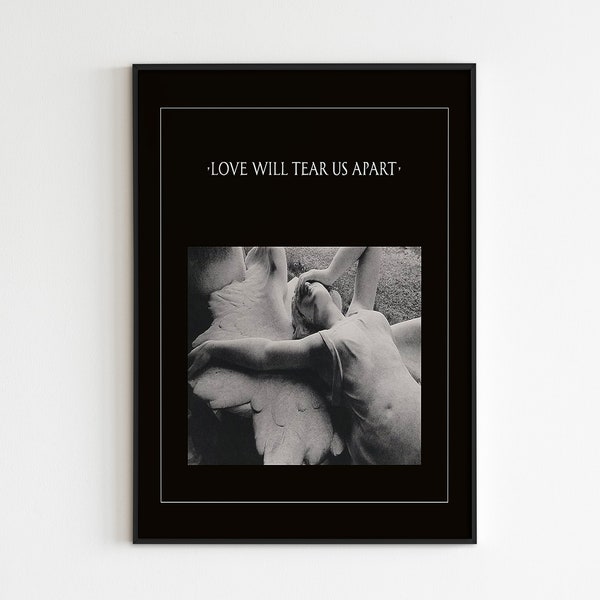 Joy Division Poster, Love Will Tear Us Apart Poster, Joy Division Album Poster, Full HD