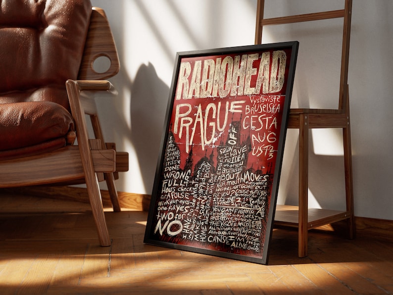 Radiohead Poster, Radiohead Concert Poster, Rock Poster, Full HD image 2
