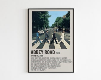 The Beatles Poster, The Beatles Album Poster, Rock Poster, Full HD