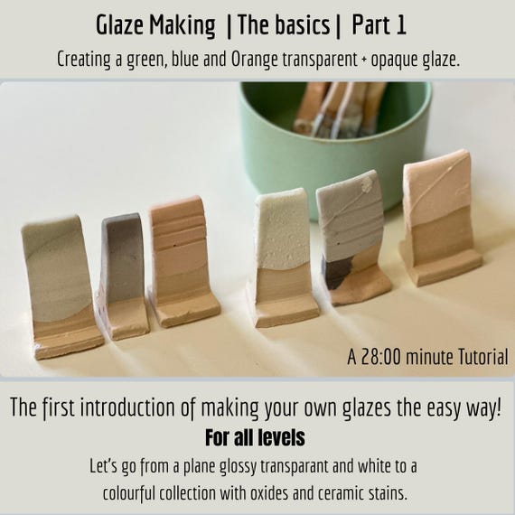 Making Glazes: Basics Part 1 Tutorial Video