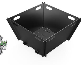24 IN Collapsible fire pit blank CNC Plasma Cut Files
