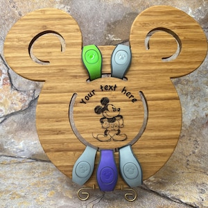 mickey　ヒッチ台座 Sketch Mickey Disney Magicband Holder / Pluto, Goofy, Minnie