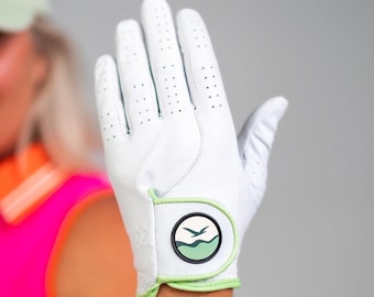 Damesgolfhandschoen | Premium Cabretta-leer