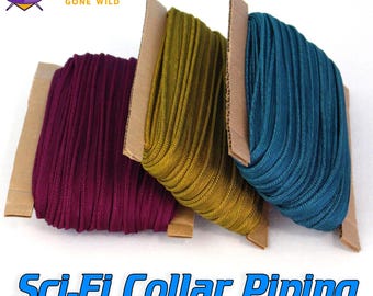 Custom-Dyed Sci-Fi Collar Piping