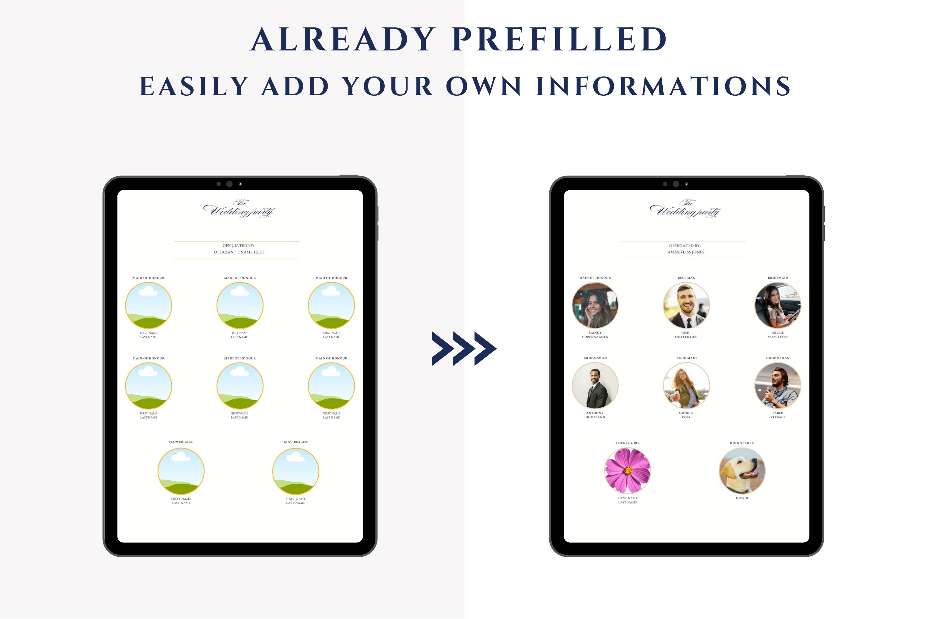 Canva wedding website template guests only elegant wedding website