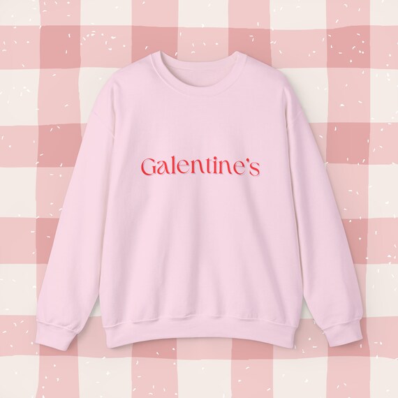 Galentine s Day Red Slogan Sweater Love Bestie Gift Slogan Jumper Best Friend Gift Anti valentine s Day Jumper Slogan Etsy