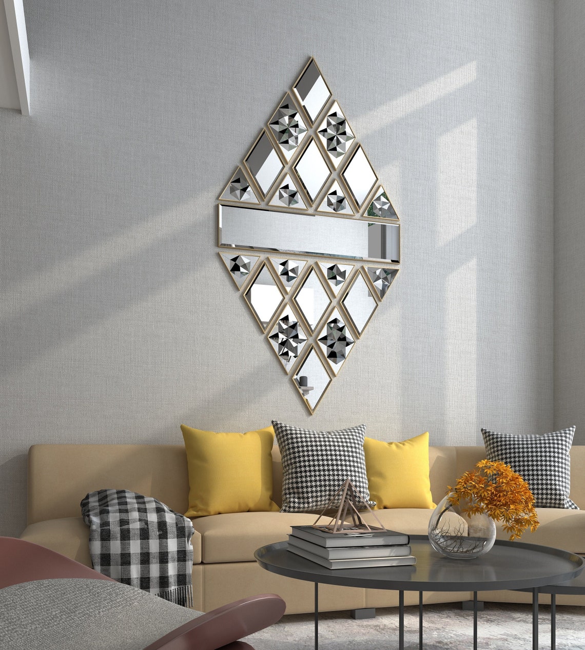 Small Wall Mirror, Bathroom Mirror, Entryway Mirror, Vanity Mirror ...