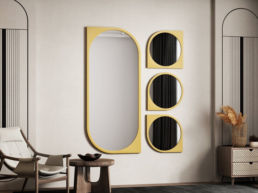 FUNKY WALL MIRROR Wall Mirror for Decor, Art Deco Wall Mirror, Wall