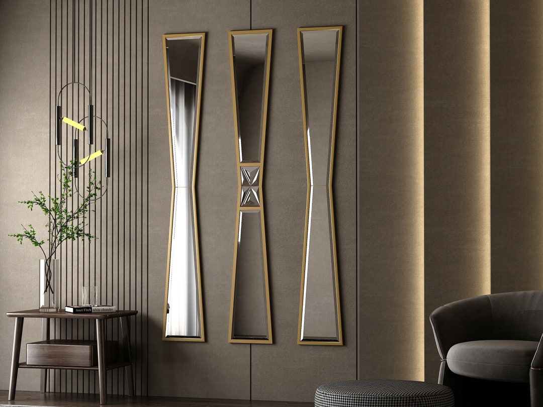 Unique Boho Wall Mirror - Eye-catching Full Length Entryway Mirror for Housewarming Gift, One of ...