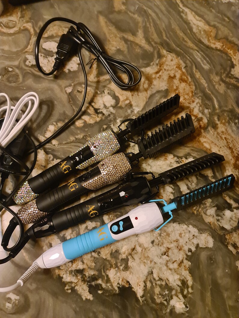 Portable Hot Comb for Hair, Efficient Detangling & Styling Pressing ...