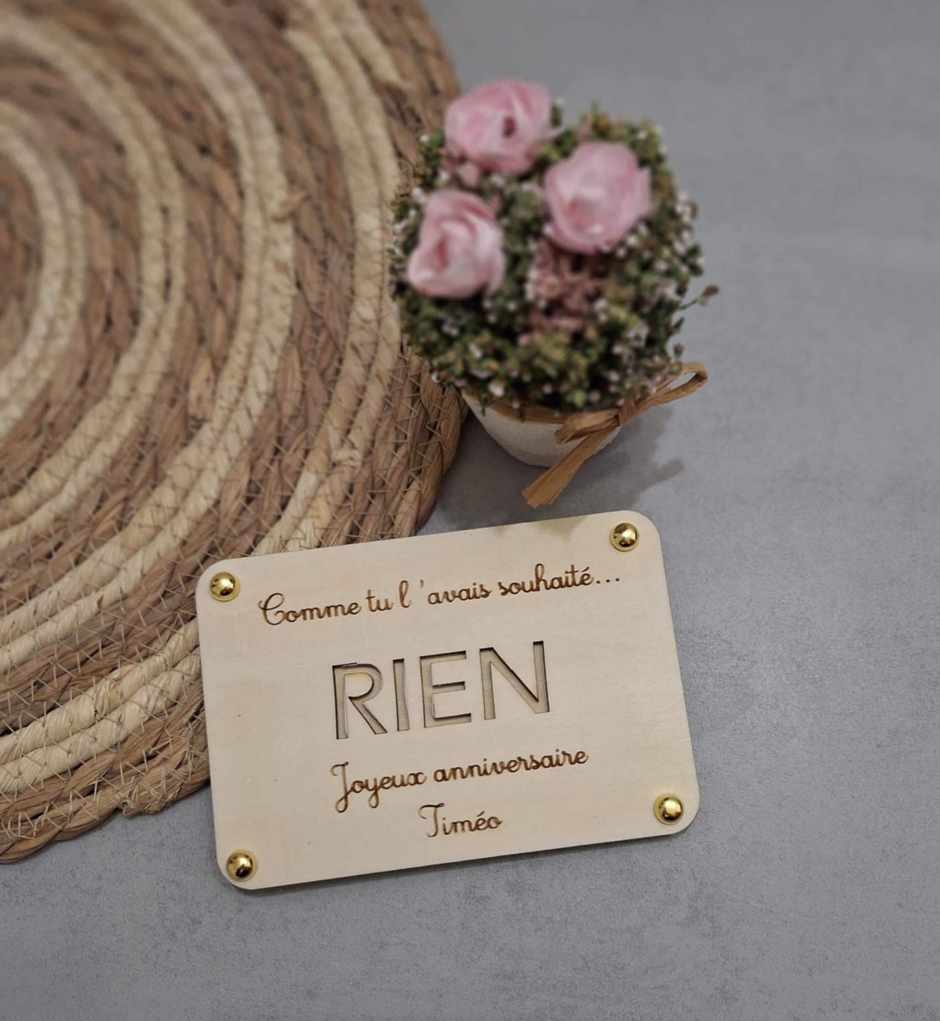 Mini Carte De Voeux Avec Enveloppe - Anniversaire - Joyeux Anniversaire