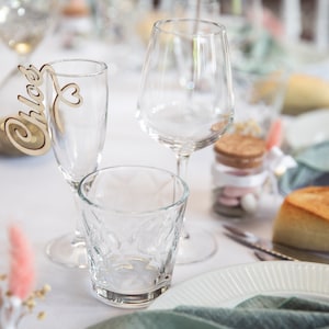 marque place prénom pour mariage, baptème, autre événement,  prénom en bois /étiquette prénom,cœur.