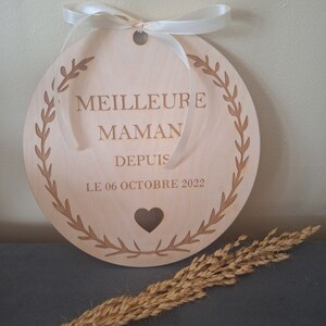 Geschenkkarte zum Oma-Großmuttertag, Muttertag/Muttertag/Lasergravur, personalisiertes Geschenk, Mätressen-Geschenk, Atsem-Geschenk, Weihnachten