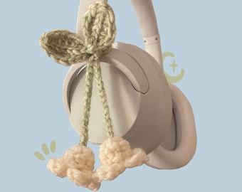 Lily of the Valley Headphone Accessory and Flower Bag Charm